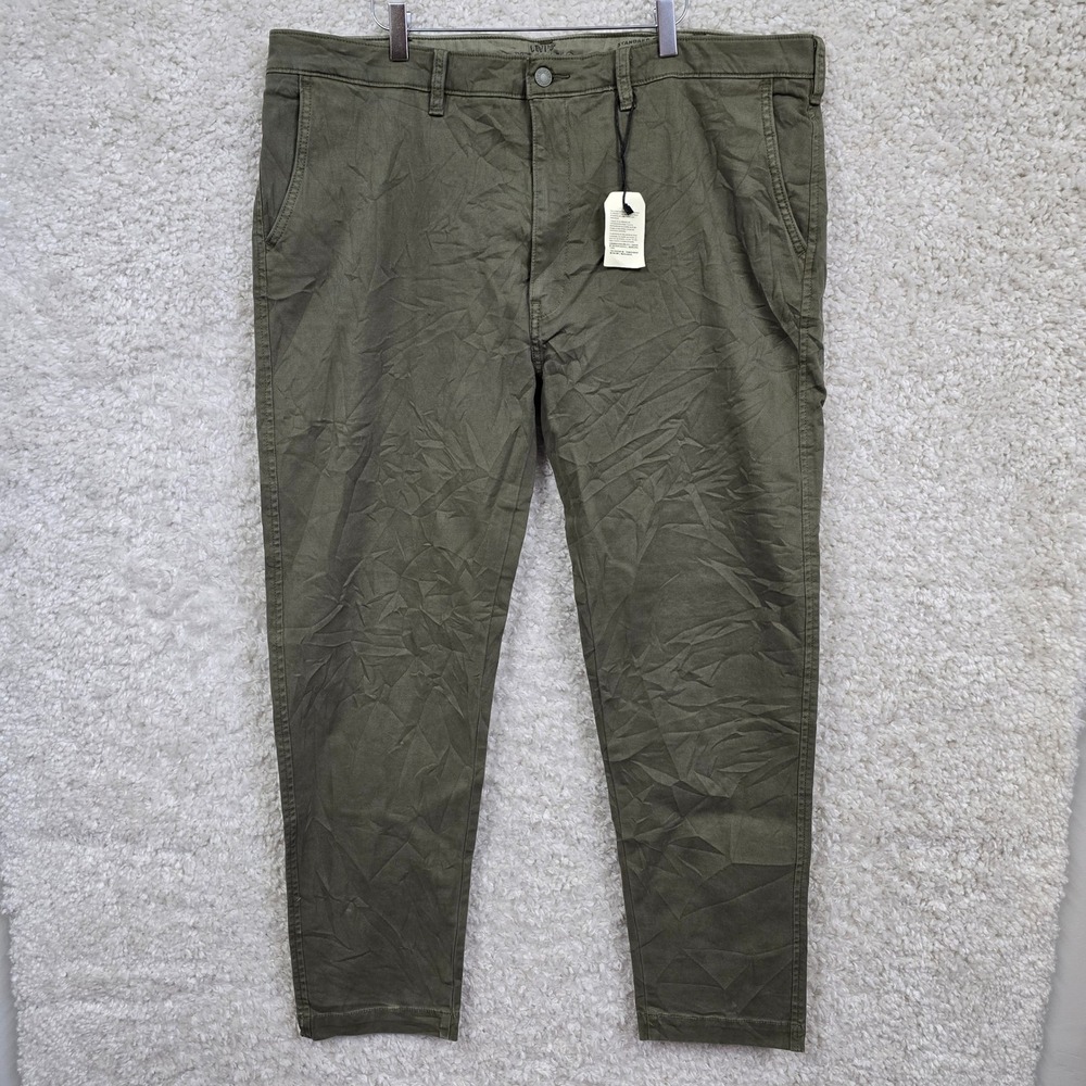 Levi's XX Chino Pants Men's‎ 40x32 Olive Green Standard Taper Utility Workwear